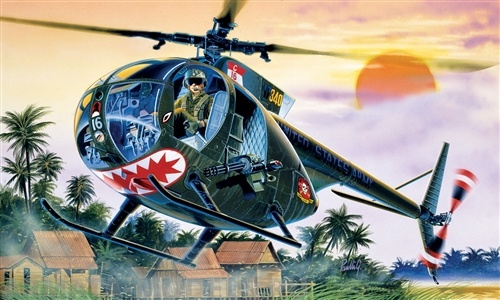 1028ИТ Вертолет OA-6 A Cayuse Italeri