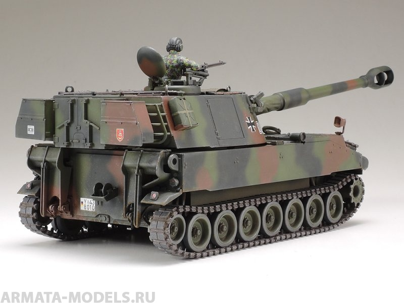 37022 Немецкая САУ M109A3G, с фигурой командира Tamiya