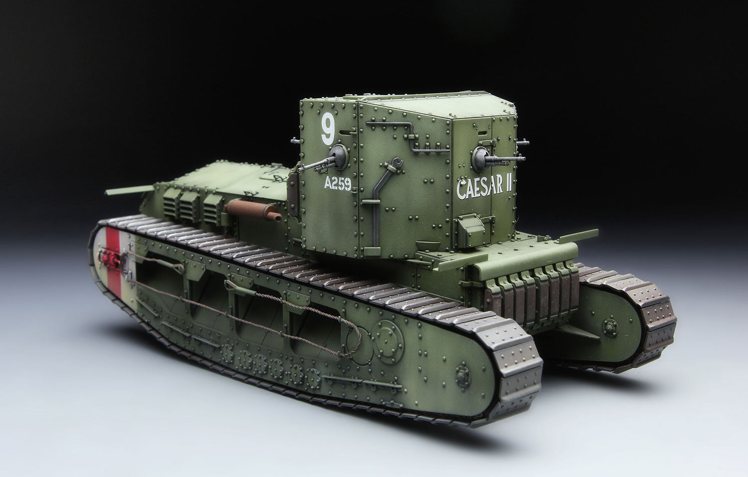 TS-021 BRITISH MEDIUM TANK Mk.A WHIPPET Meng