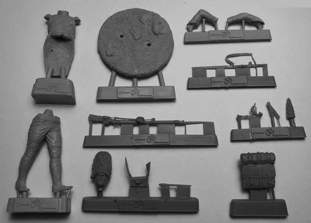 CHM-54188. Драгун элитных рот драгунских полков, Франция 1804-07 гг. 54 мм. Материал - смола. Chronos Miniatures