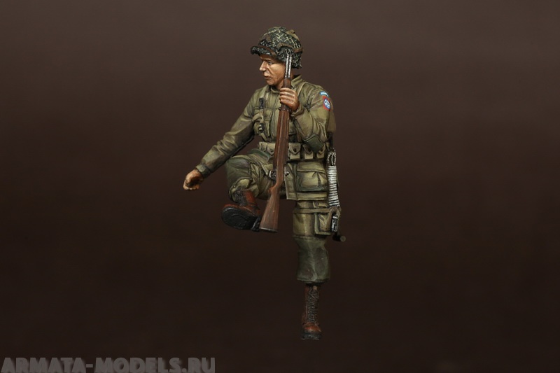 35119SOGA U.S. Army Airborne for jeep. Normandy, 1944. SOGA Miniatures
