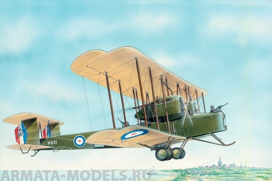 ЕЕ72256 Vickers Vimy Тяжелый бомбардировщик 1 MB Восточный экспресс