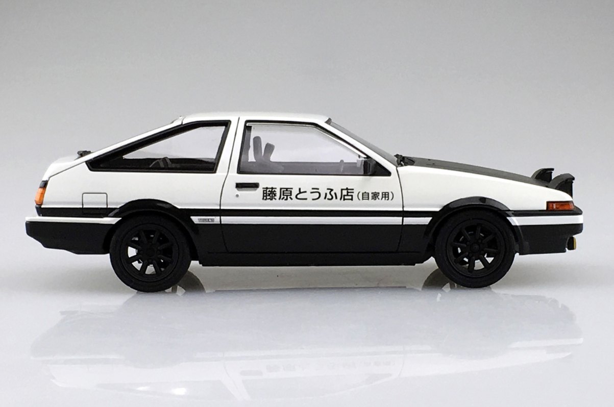 05957 Toyota Trueno AE86 Fujiwara Takumi  (Project-D Ver.) Aoshima
