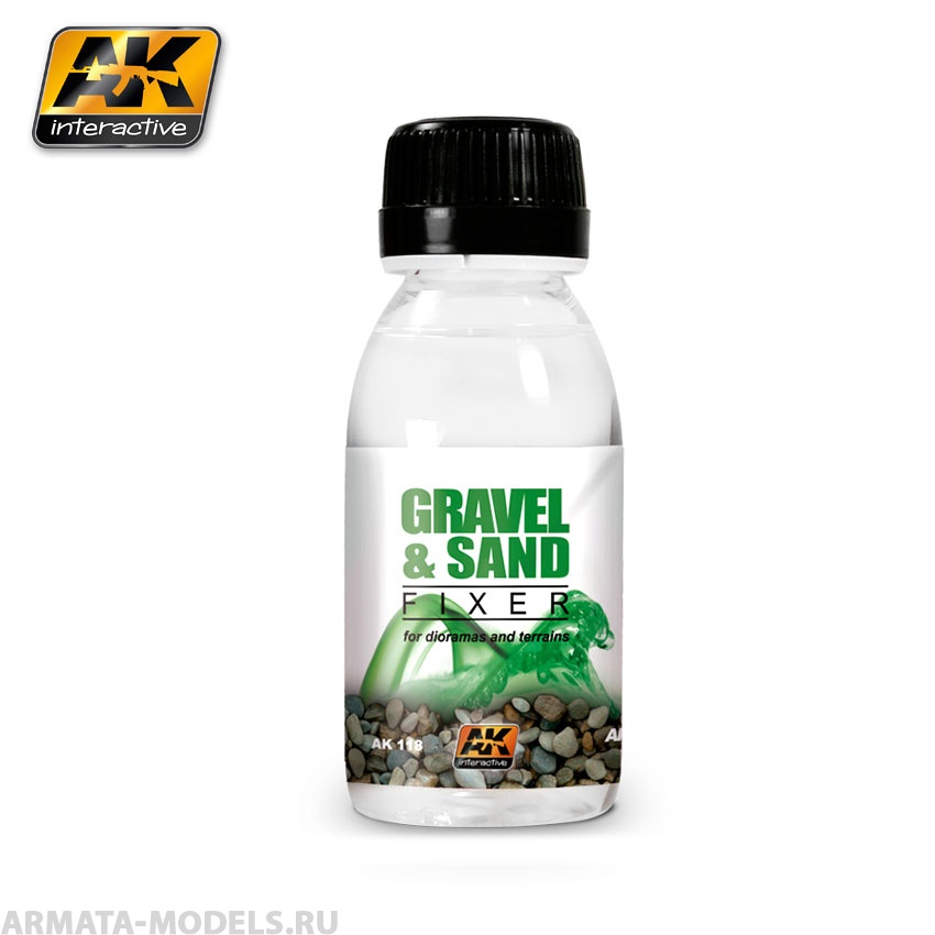 AK-118 Фиксатор GRAVEL & SAND FIXER