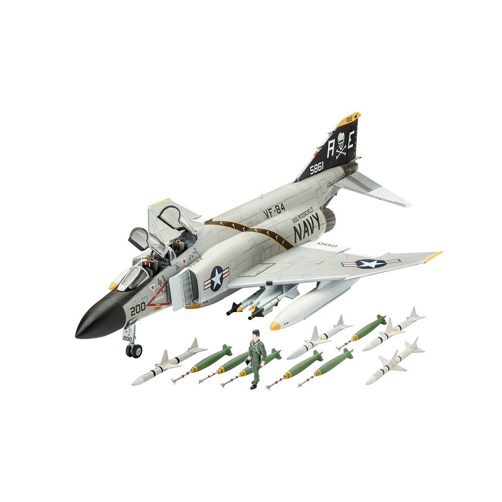 03941 Многоцелевой истребитель F-4J Phantom US Navy Revell
