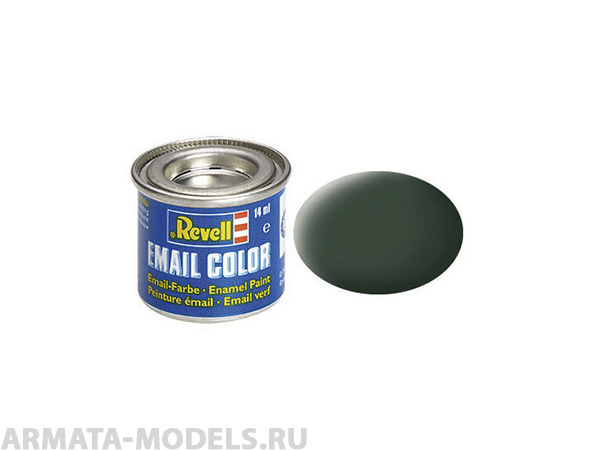 32168 Краска темно-зеленая матовая