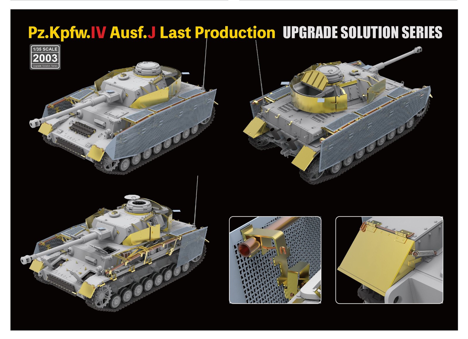 RM-2003 Фототравление для Pz.IV Ausf.J (Rm-5033, 5043)
