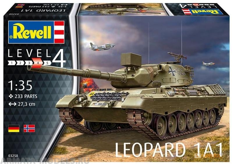 03258 Танк Леопард 1A1 Revell