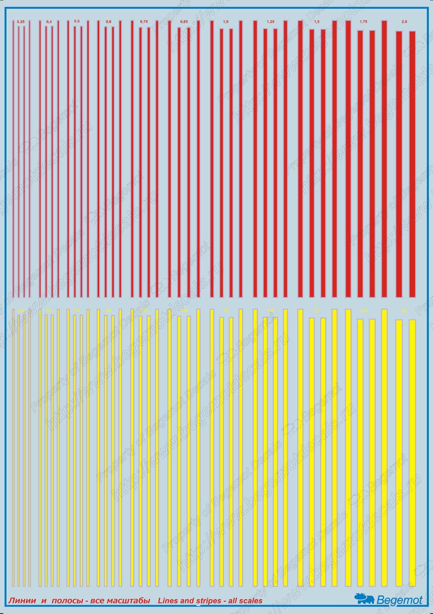 All001B Полосы и линии