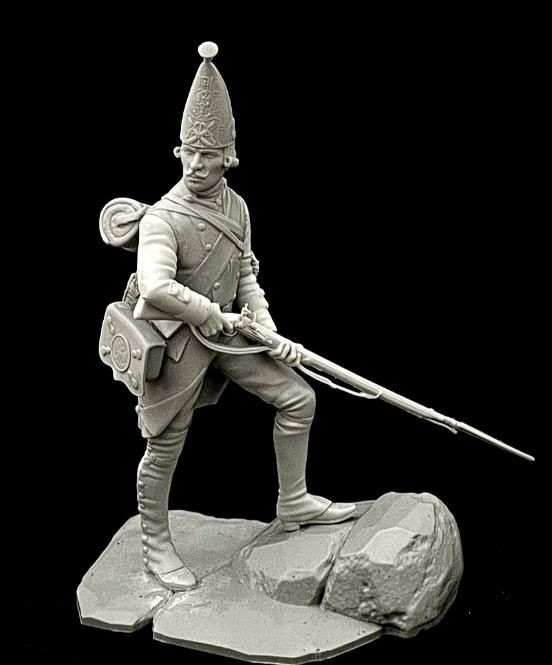 C-75-119 Фигура Russian Grenadier infantry regiment, Swiss campaign Medieval Forge Miniatures