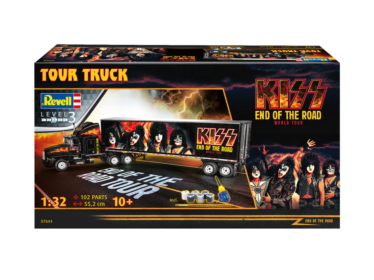 07644RE Подарочный набор Трейлер KISS Revell