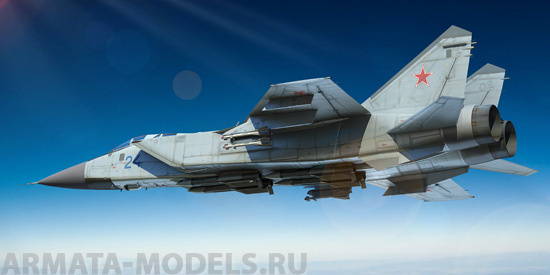 01679P Mig-31 Foxhound Trumpeter