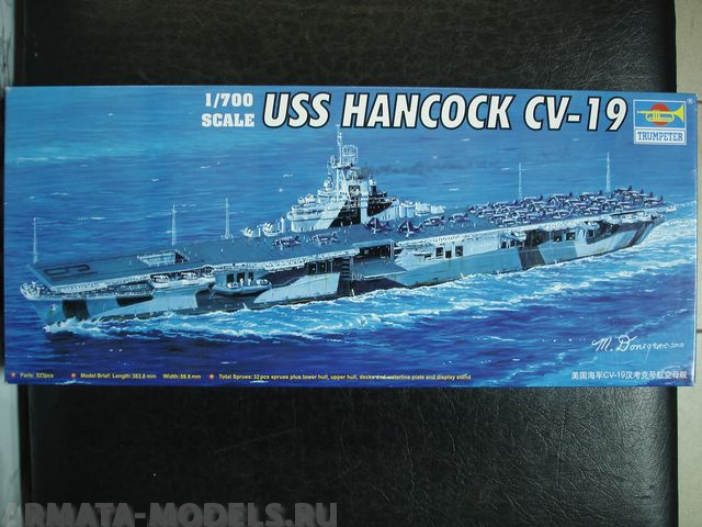 05737P USS Hancock CV-19 Trumpeter