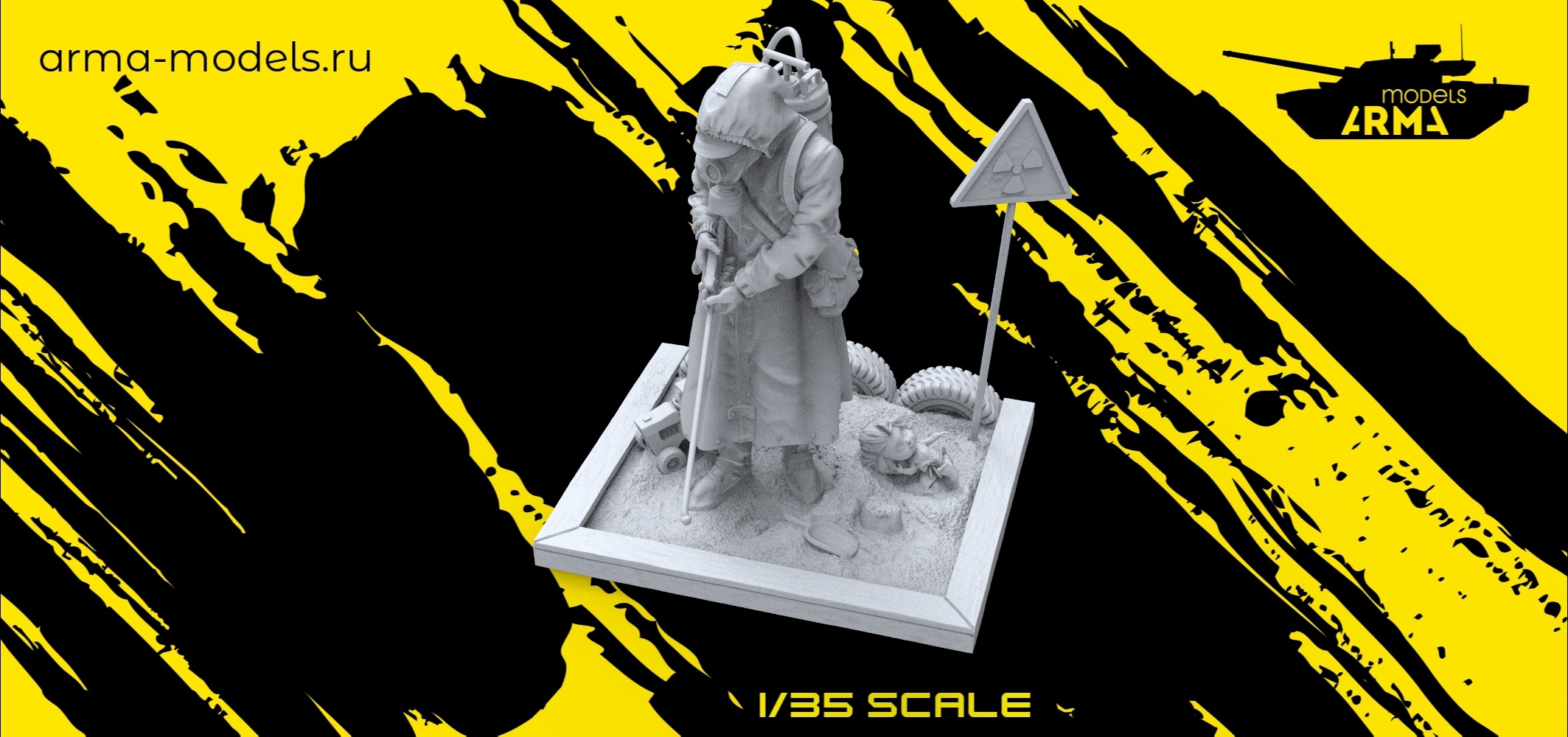 AM35671 Фигура Ликвидатор Arma Models