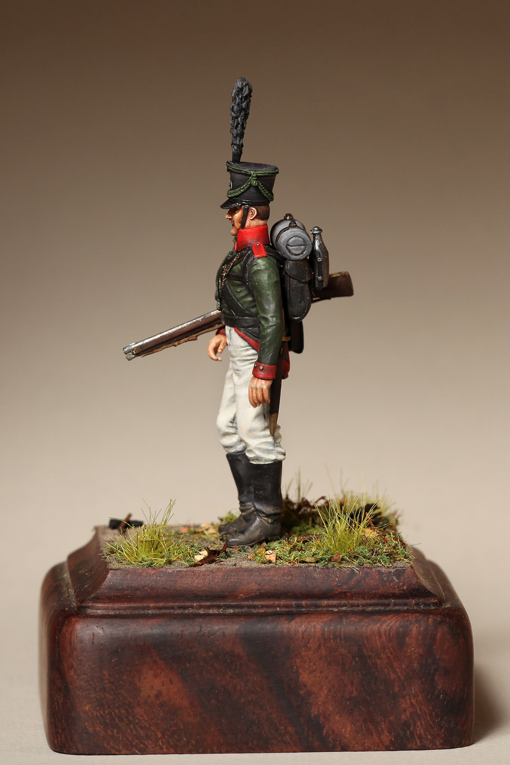 5408SOGA Private East Prussian Jaeger battalion 1808-1813 year. SOGA Miniatures
