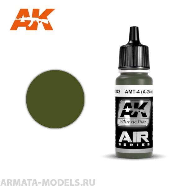 AK2242 Акриловая краска AMT-4 (A-24m) Green