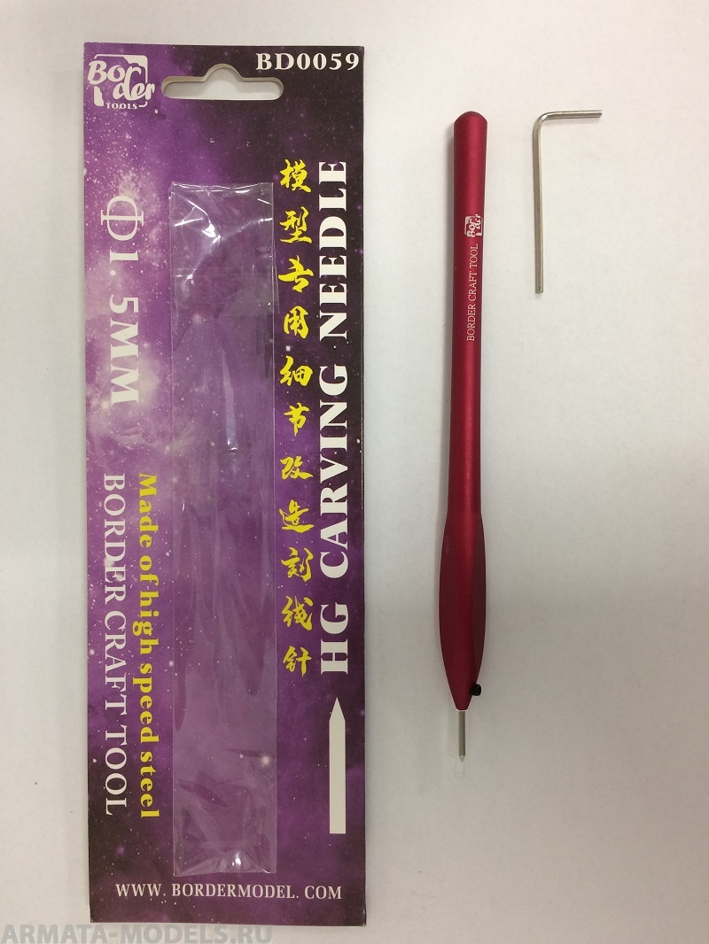 BD0059-R Скрайбер игольчатый красный