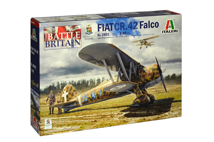 2801ИТ Самолет FIAT CR.42 Falco Italeri