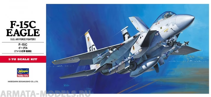 00336  Самолет F-15C EAGLE C6 Hasegawa