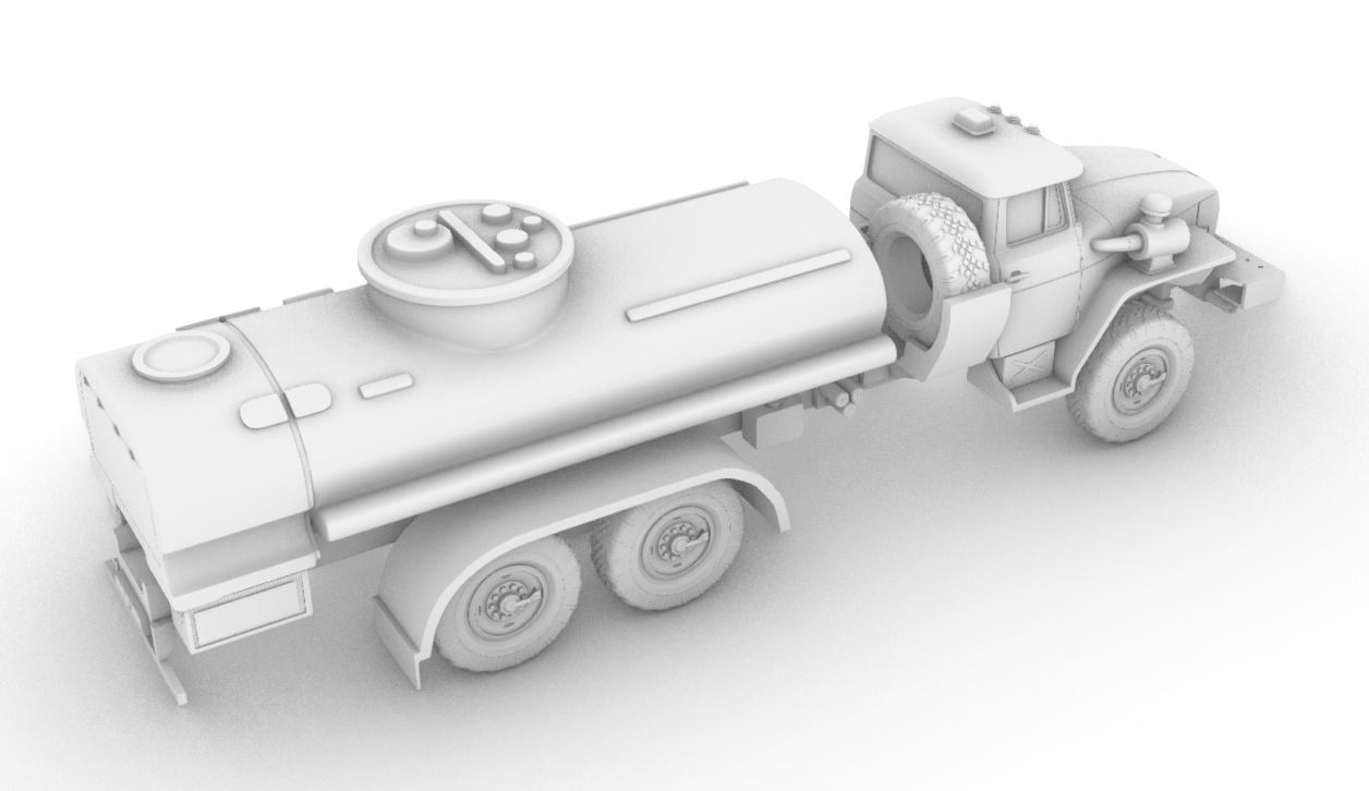7422V8 Топливозаправщик АТЗ-1