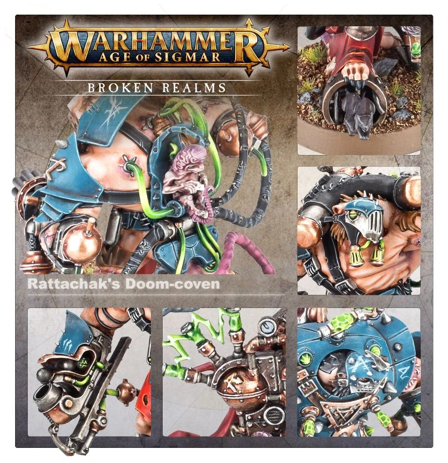 90-31GW Набор Разрушенные Миры. Роковой Ковен Раттачака (Broken Realms: Rattachak's Doom-Coven)