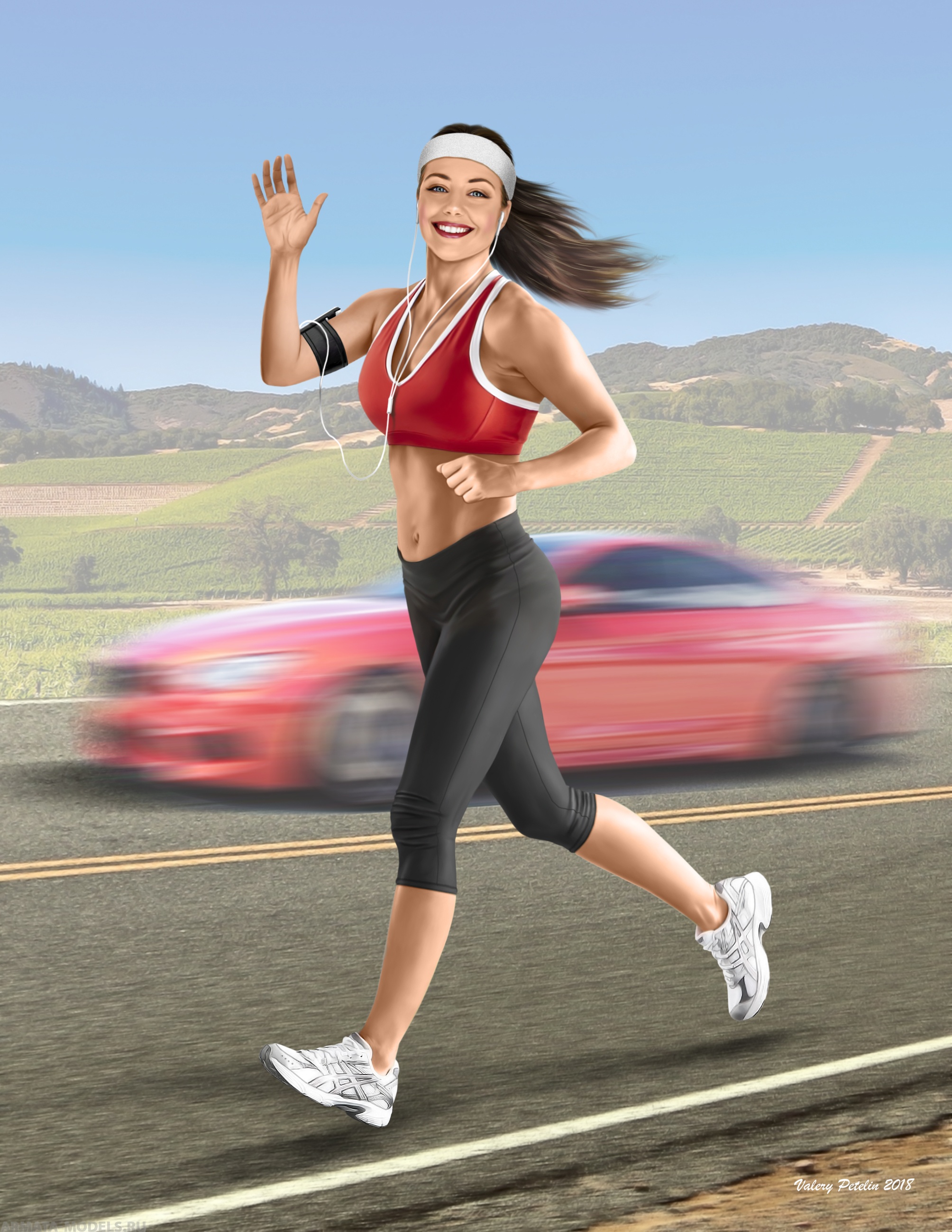 MB24050 Фигуры, Бег несколько миль. Тайра Master Box (MB)