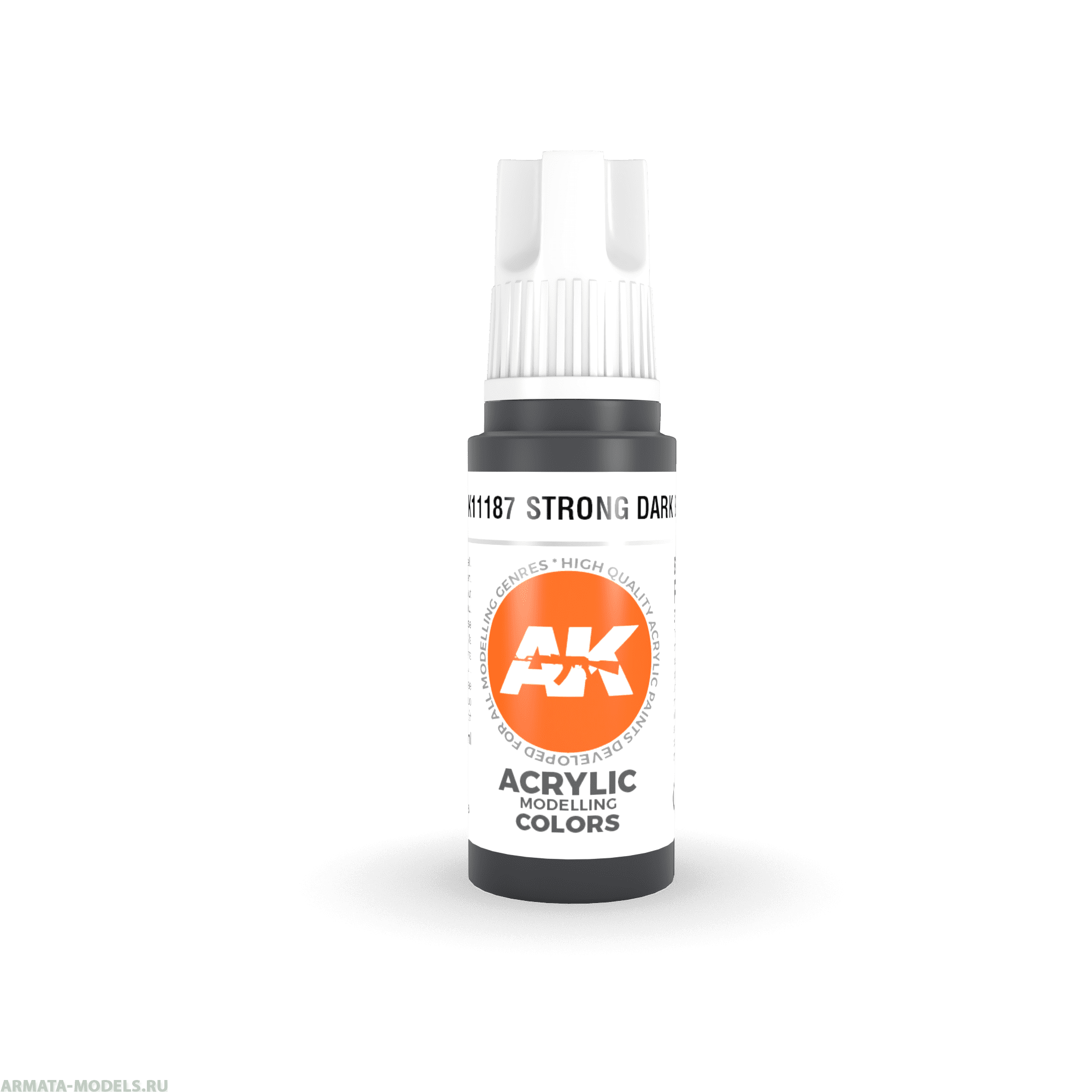 AK11187 Краска акриловая Strong Dark Blue 17ml