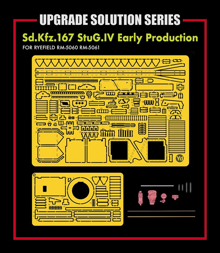 RM-2025 Фототравление для Sd.Kfz.167 StuG.IV Early Production
