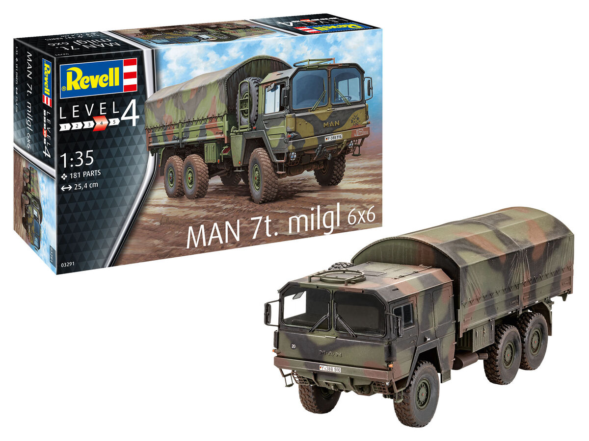 03291RE Военный грузовик MAN 7t Milgl Revell