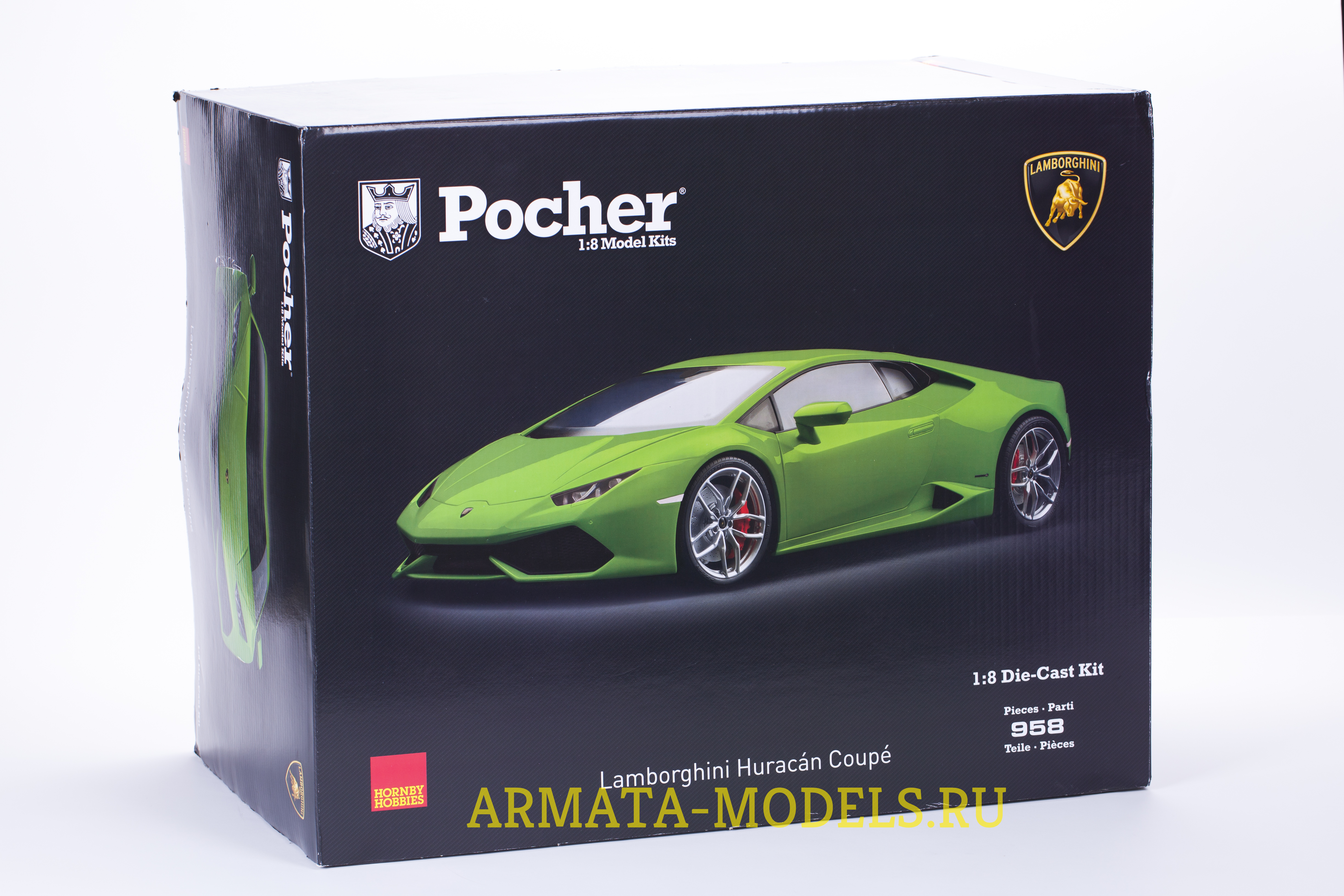 HK109 Lamborghini Huracan Verde Mantis 1:8 Pocher