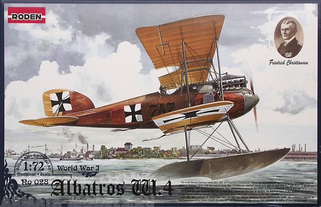 Rod028 Самолет ALBATROS W.4 EARLY Roden