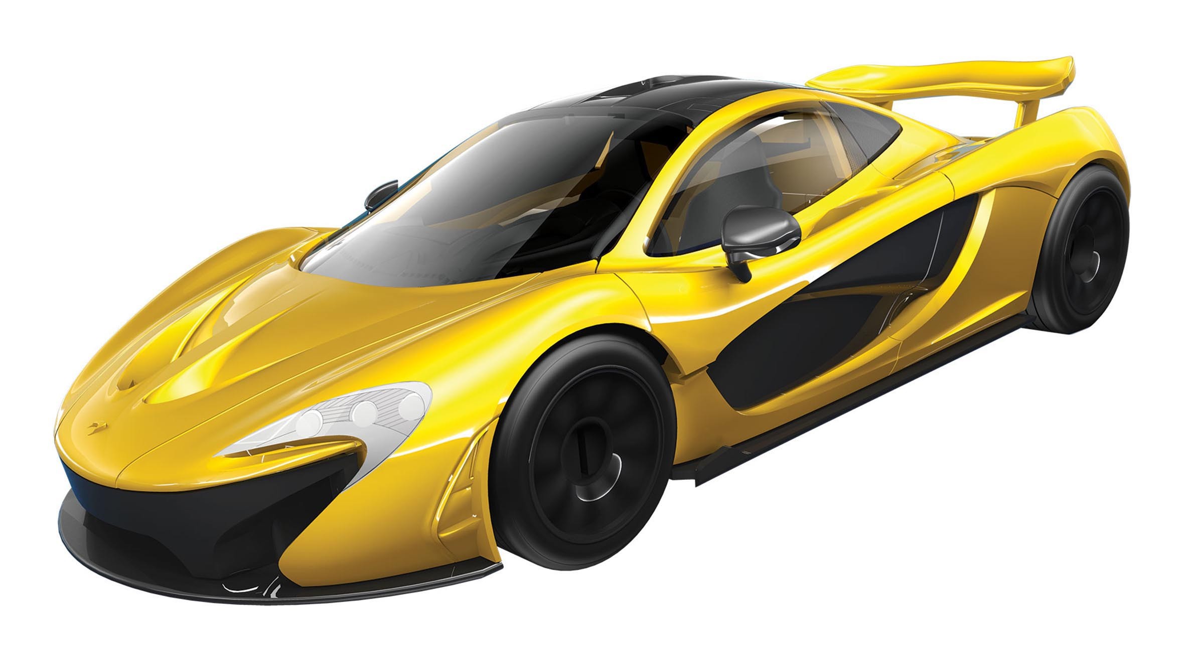 J6013 QUICKBUILD McLaren P1 - Желтый  Airfix