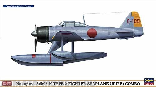 01936 Самолет A6M2-N TYPE 2 Hasegawa
