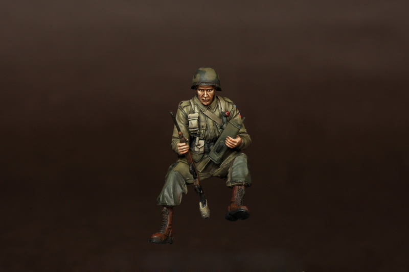 35115SOGA 1 Lieutenant  US Airborne Division. Normandy, 1944. SOGA Miniatures