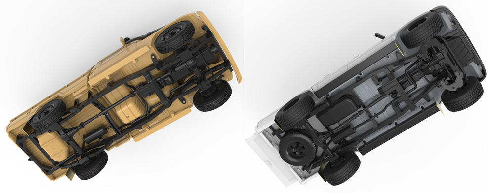 VS-007 PICKUP SET 1/35 Meng