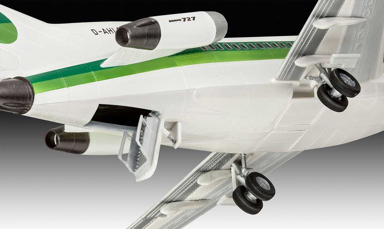 03946 Пасскажирский самолет Boeing 727-100 авиакомпании Germania Revell