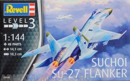 03948 Многоцелевой истребитель СУ-27 Revell