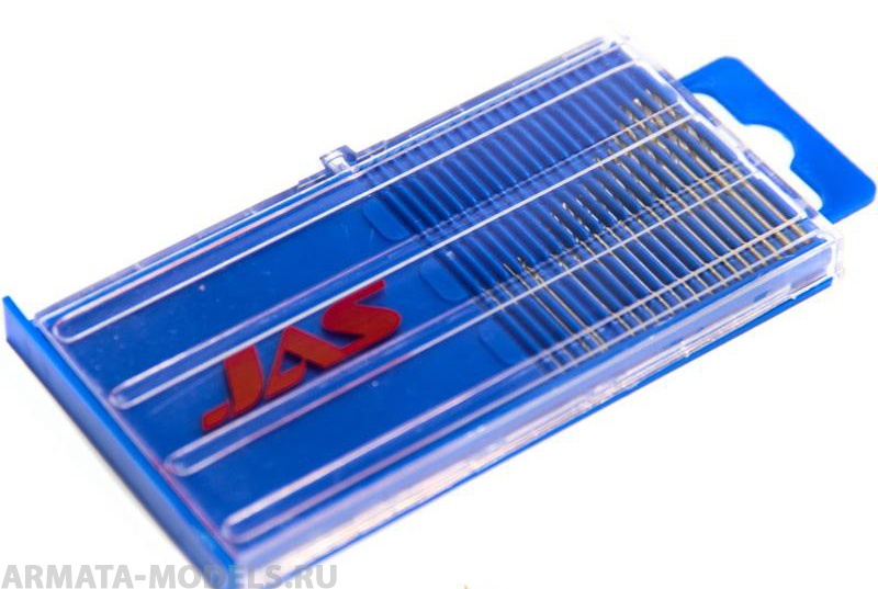 4275 Мини-сверла, диаметр 0,3 - 1,6мм, набор, 20 шт., HSS 9341, нет покрытия