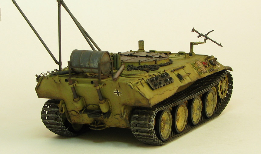 35342 Бергепантера с немецким танковым экипажем ICM