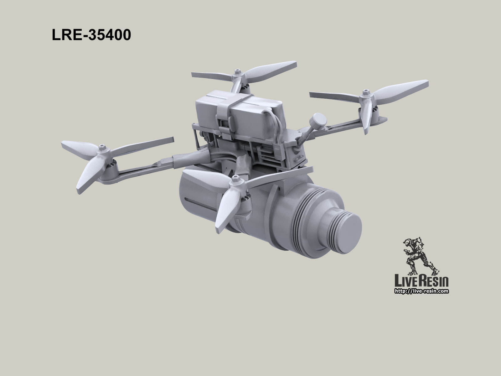 LRE35400 Дрон камикадзе 10  дюймов - 6 (Не для свободной продажи) Live Resin