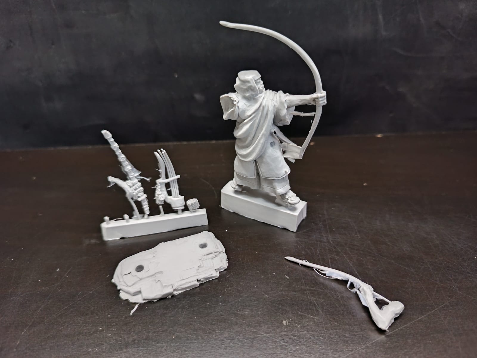 555ТБ ВИМ, пеший монах стреляющий из лука Три Богатыря