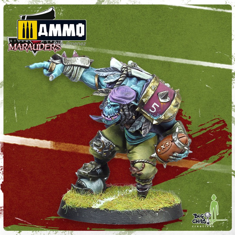 BCBS350005 Миниатюра Papa Jambo the Thrower BIG CHILD