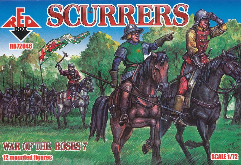 RB72046 Фигуры War of the Roses 7. Scurrers  Red Box