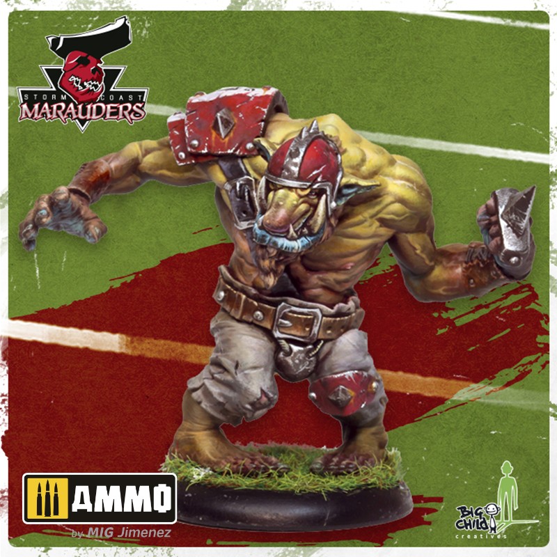 BCBS350002 Миниатюра Ugg the Troll BIG CHILD