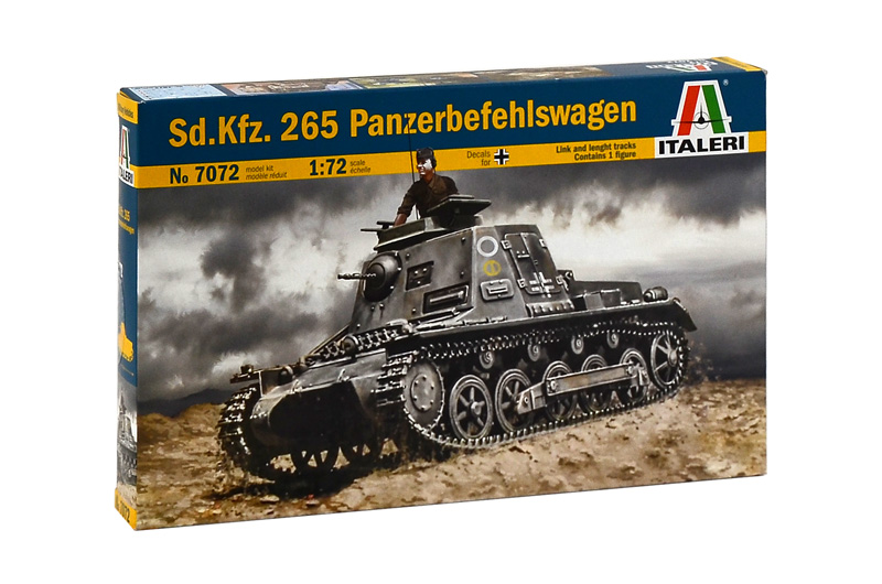 7072ИТ Танк Sd.Kfz..265 Panzerbefehlswagen Italeri