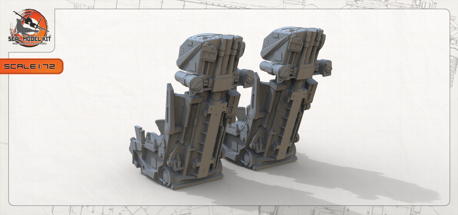 smk72014  "Кресла К-36Д для Т-4 Сотка" (2шт)