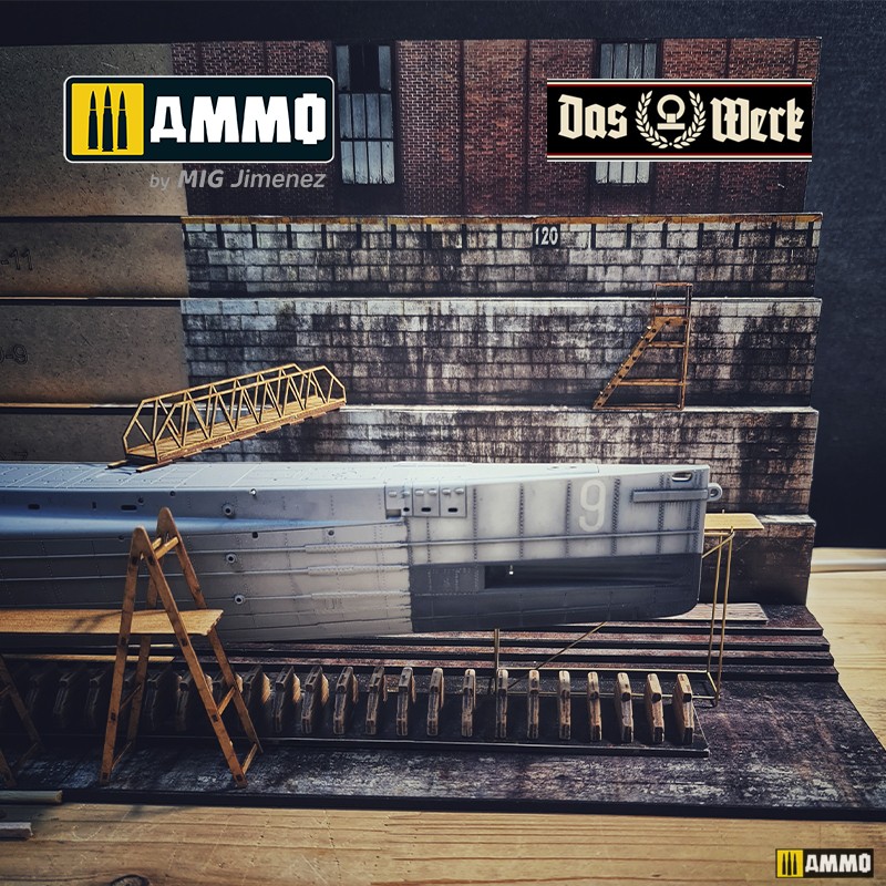 DWA022 Сборная модель Naval Dry Dock / Trockendock