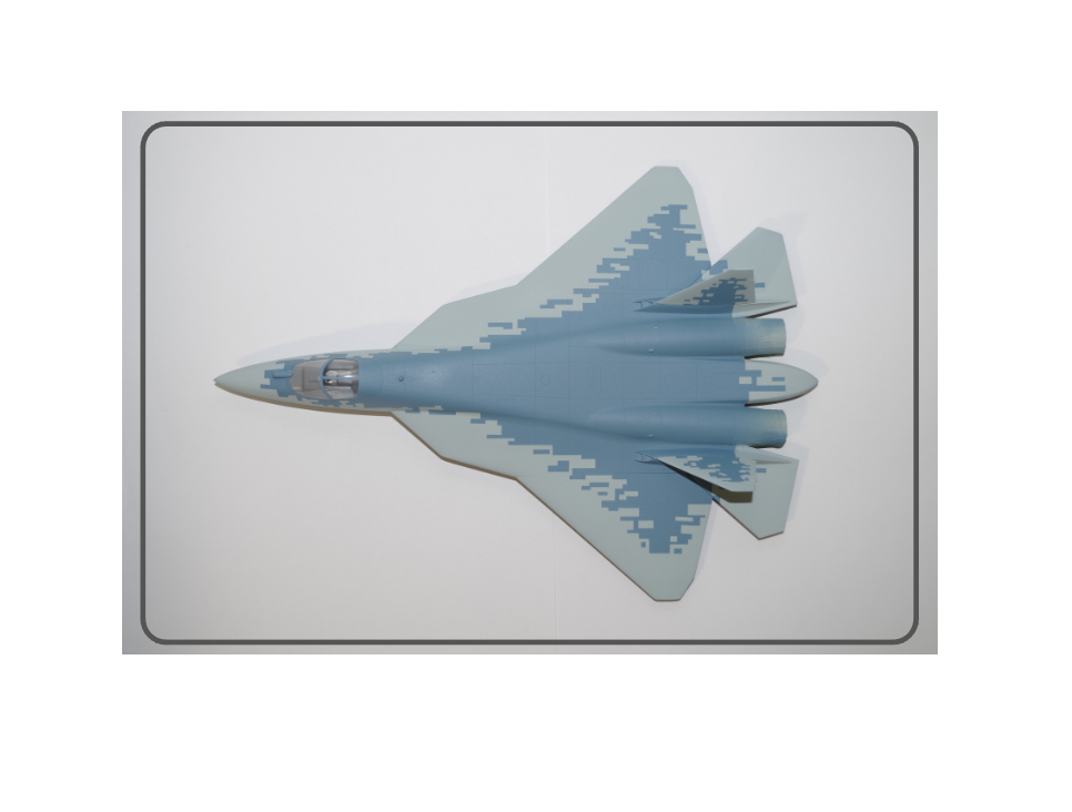 AM72116 Маска окрасочная для Су-57 (Старый) Пиксель Борт №510 Звезда 1/72