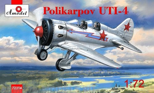 АМ72314 Самолет УТИ-4 СССР/Финляндия/Германия Amodel