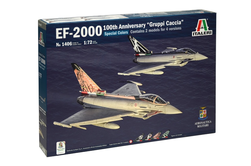 1406ИТ САМОЛЕТ EF-2000 100th Anniv.GRUPPI CACCIA